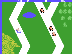 Up 'n Down screenshot 3 for Atari 2600